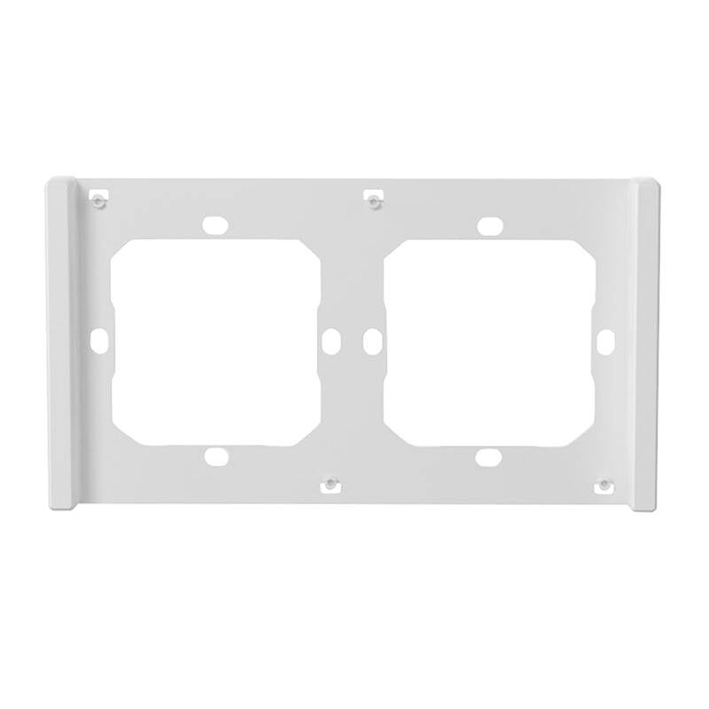 Sonoff M5-2C-80-FW - Cadre double pour interrupteurs M5 format 80 (blanc) - visuel 1