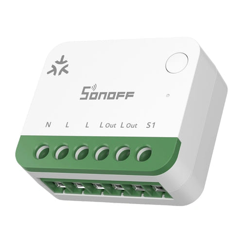 Sonoff MINI ONE - module interrupteur connecté Wi-Fi Matter 16 A : vue latérale
