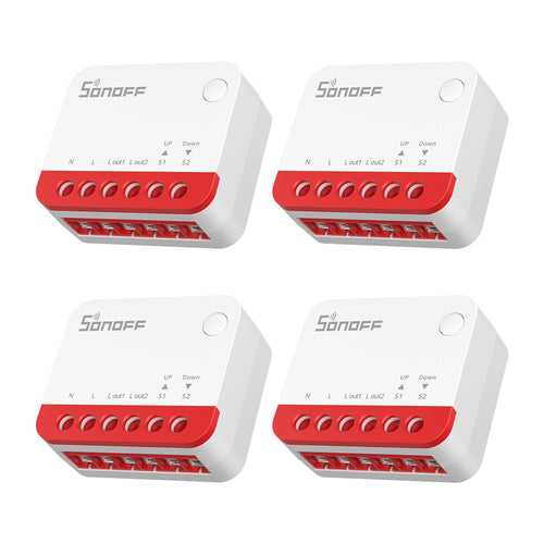 Sonoff MINI-ZBRBS — Modules volet roulant Zigbee (lot de 4) — visuel 1