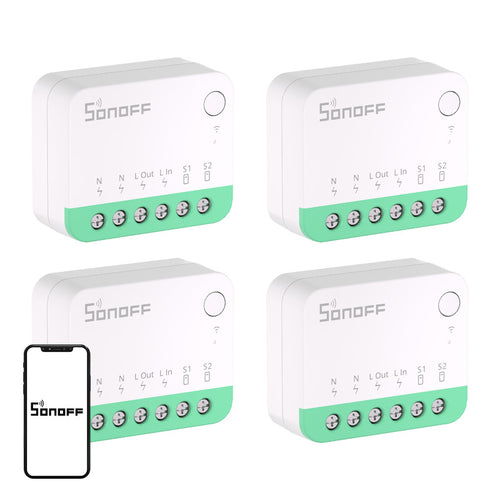 Sonoff MINIR4M Extreme - Interrupteurs WiFi Matter (lot de 4) (vue 1)