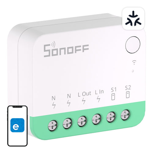 Sonoff MINIR4M - Micromodule WiFi Matter (vue 1)