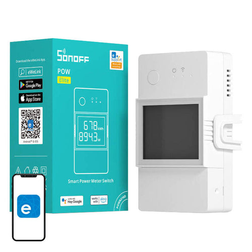 Sonoff POWR320D - Interrupteur compteur d'énergie WiFi 20A (vue 1)