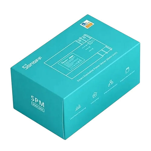 Sonoff SPM-Main - Module de mesure d'énergie Ethernet/WiFi (vue 3)