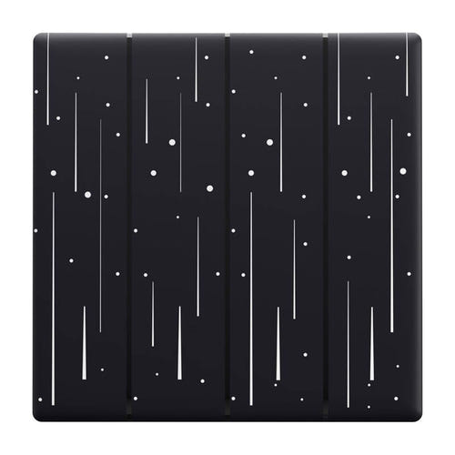 Sonoff Star 4C - Façade décorative pour interrupteur tactile T5 4 canaux : motif étoiles