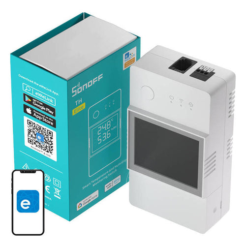 Sonoff THR316D TH Elite - Contrôleur température WiFi 16A (vue 1)