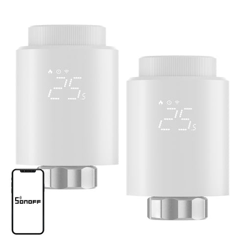 Sonoff TRVZB - Têtes thermostatiques connectées ZigBee (lot de 2)