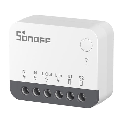 Sonoff ZBMINIR2 - Micromodule interrupteur connecté Zigbee 3.0, blanc - visuel 3