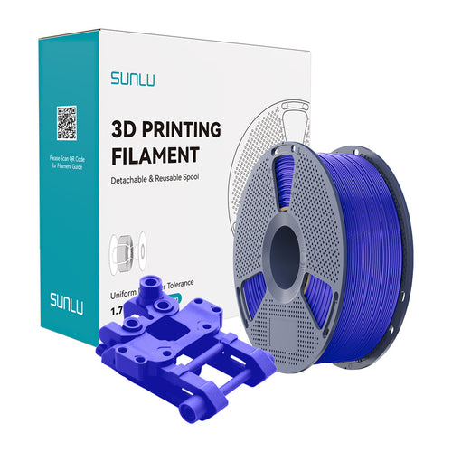 SUNLU ABS - Filament 3D résistant 1,75 mm 1 kg (bleu) : bobine