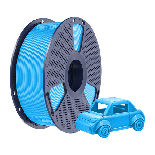 SUNLU PETG - Filament 3D résistant 1,75 mm 1 kg (cyan) : impression