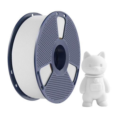 SUNLU PLA Matte - Filament 3D fini mat 1,75 mm 1 kg (blanc) : impression