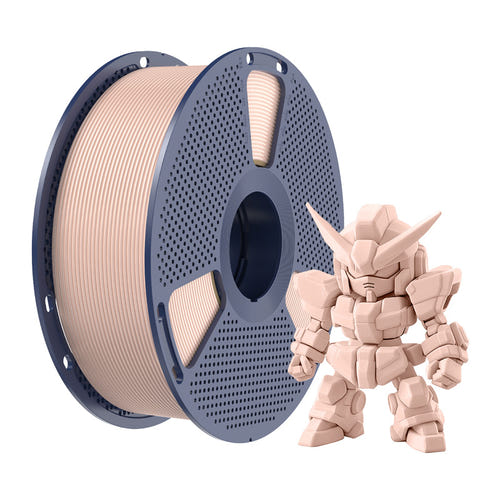 SUNLU PLA+ 2.0 - Filament 3D renforcé 1,75 mm 1 kg (beige) : impression