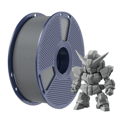 SUNLU PLA+ 2.0 - Filament 3D renforcé 1,75 mm 1 kg (gris) : impression