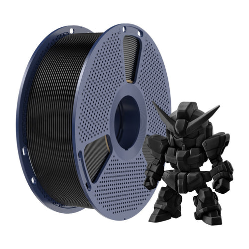 SUNLU PLA+ 2.0 - Filament 3D renforcé 1,75 mm 1 kg (noir) : impression