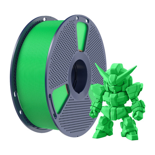 SUNLU PLA+ 2.0 - Filament 3D renforcé 1,75 mm 1 kg (vert) : impression
