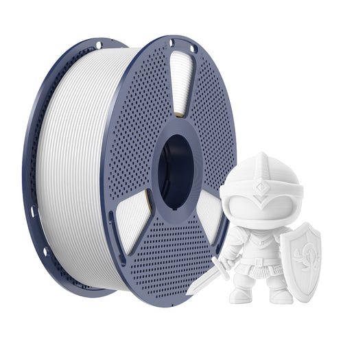 SUNLU PLA+ - Filament 3D robuste 1,75 mm 1 kg (blanc) : impression