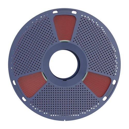 SUNLU PLA+ High-Speed - Filament 3D rapide et robuste 1,75 mm 1 kg (rouge) : HS rouge détail filament