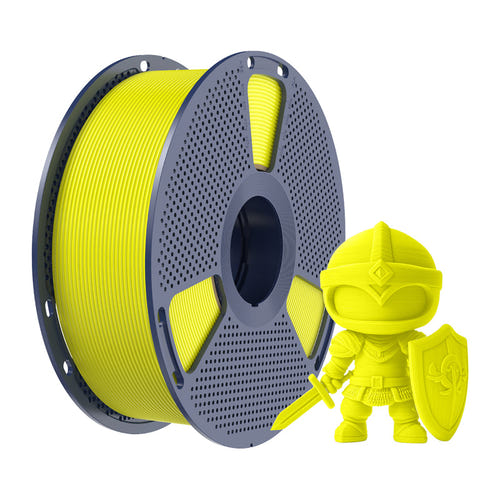 SUNLU PLA+ - Filament 3D robuste 1,75 mm 1 kg (jaune) : impression