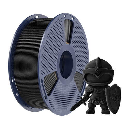 SUNLU PLA+ - Filament 3D robuste 1,75 mm 1 kg (noir) : impression