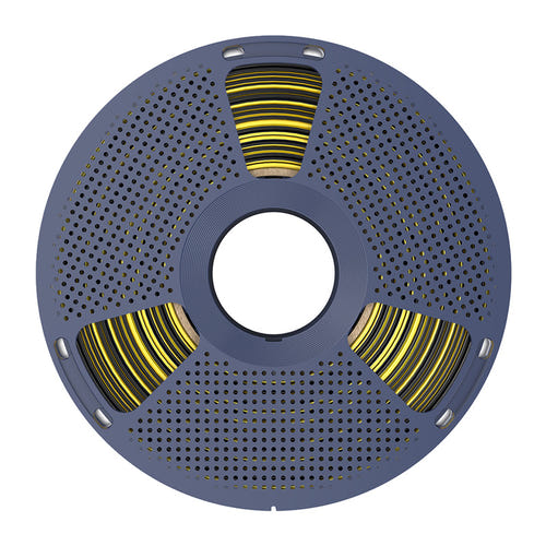 SUNLU PLA+ Silk Dual Color - Filament 3D bicolore 1,75 mm 1 kg (noir et or) : détail filament