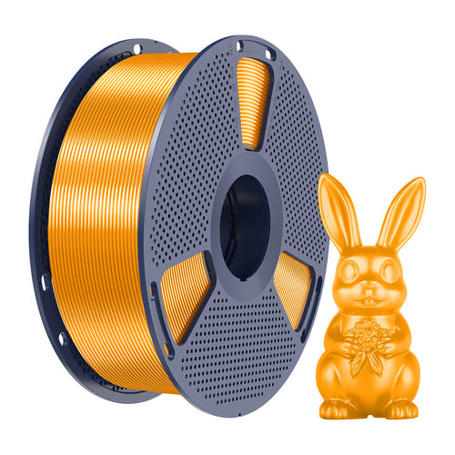 SUNLU PLA+ Silk - Filament 3D brillant soyeux 1,75 mm 1 kg (laiton) : impression