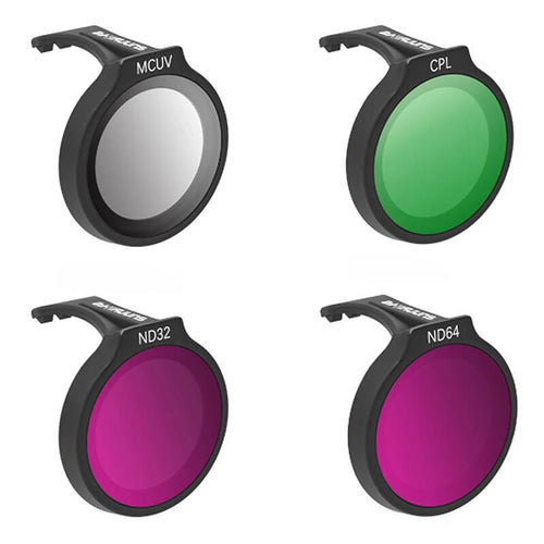 Sunnylife - Kit 4 filtres MCUV / CPL / ND32 / ND64 pour DJI Neo