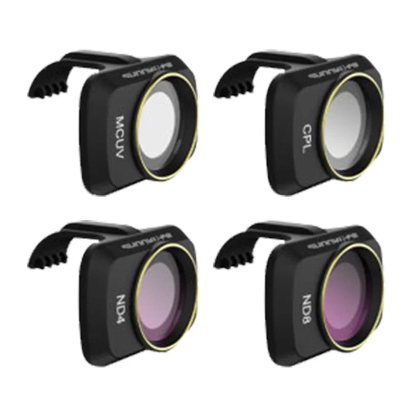 Sunnylife - Kit 4 filtres CPL / ND4 / ND8 / UV MM-FI9257 pour DJI Mini 2 - visuel 1