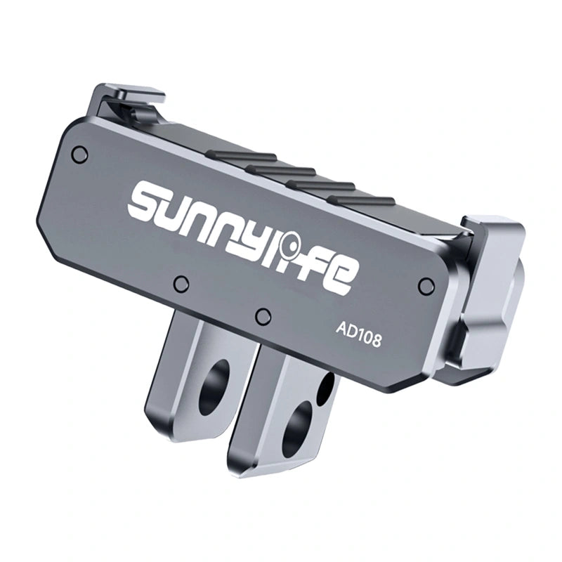 Sunnylife - Adaptateur bidirectionnel en aluminium ON-AD108 pour DJI Osmo Nano / Osmo Action 6 - visuel 1