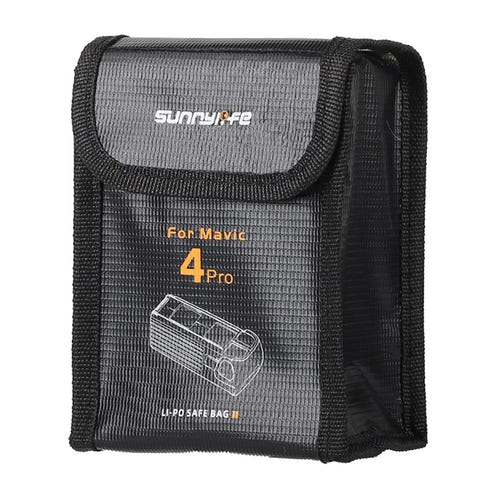 Sunnylife - Étui ignifugé M4P-DC010 pour 2 batteries DJI Mavic 4 Pro (noir)