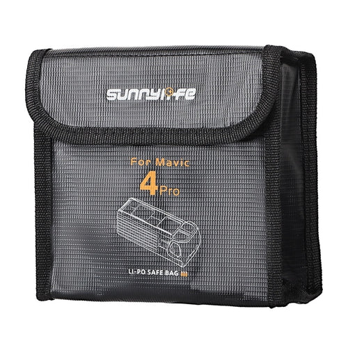 Sunnylife - Étui ignifugé M4P-DC011 pour 3 batteries DJI Mavic 4 Pro (noir) - visuel 1