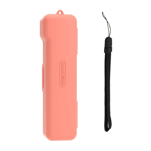 Sunnylife - Étui de protection OP3-K981-D avec sangle pour DJI Osmo Pocket 3 (rose)