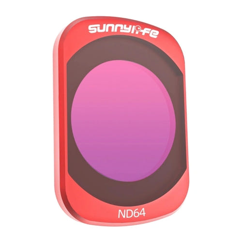 Sunnylife filtre ND64 pour DJI Osmo Pocket 4 et Pocket 3 - 6 diaphragmes pour eau filée et traînées de lumière - visuel 1