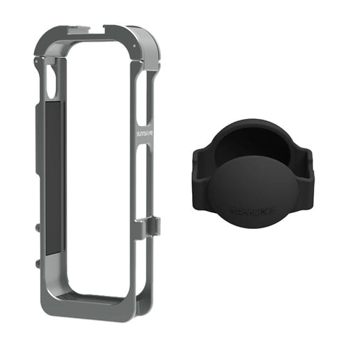 Sunnylife X5-BK012 - cage magnétique en métal et cache objectif pour Insta360 X5