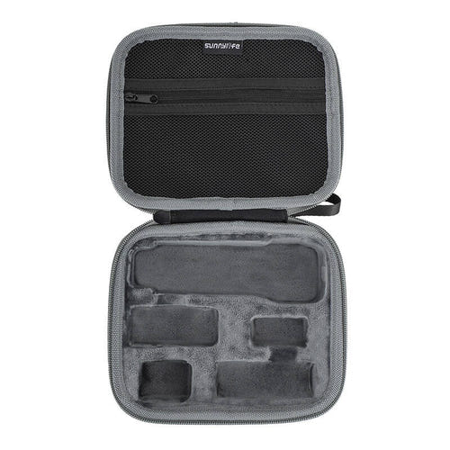 Sunnylife - Sacoche de transport OP3-B718 pour DJI Osmo Pocket 3 et accessoires : ouverte