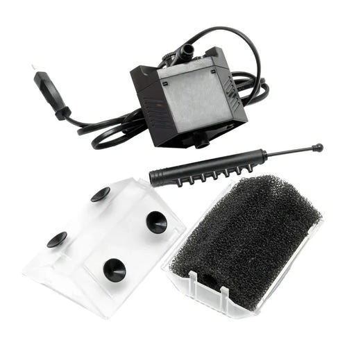SUNSUN JP-093 - pompe filtrante interne d'aquarium 450 l/h, 5 W : pièces démontées éponge rampe