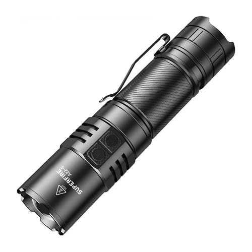 Superfire A22S - Lampe torche LED 2300 lumens à zoom, portée 300 m - visuel 1
