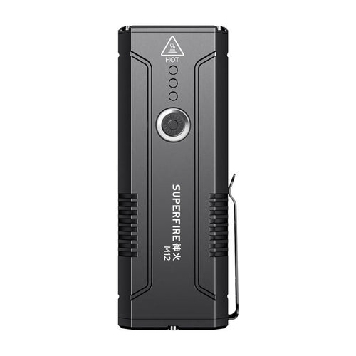 Superfire M12 - Lampe torche 8000 lm, portée 350 m, USB-C - visuel 1