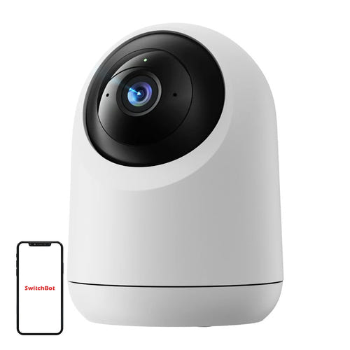 SwitchBot Pan/Tilt Cam Plus 3K - caméra de surveillance intérieure motorisée
