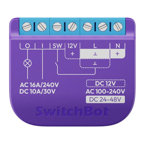 SwitchBot Relay Switch 1 - interrupteur connecté à contact sec - visuel 1
