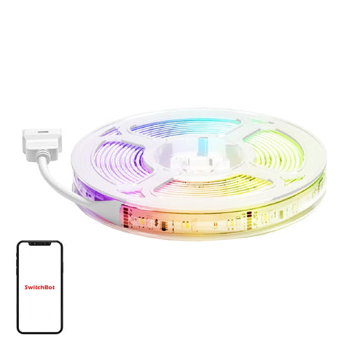 SwitchBot LED Strip Light RGBICWW - ruban LED connecté 5 m multicolore