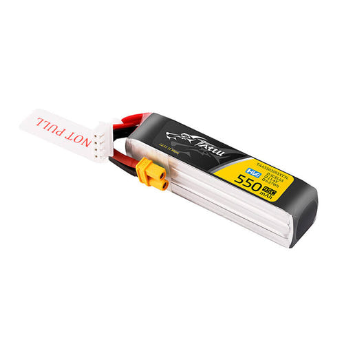 Tattu TAA5503S95XT3L - Batterie LiPo HV 3S 550 mAh 95C XT30 Long-Pack : câbles courts