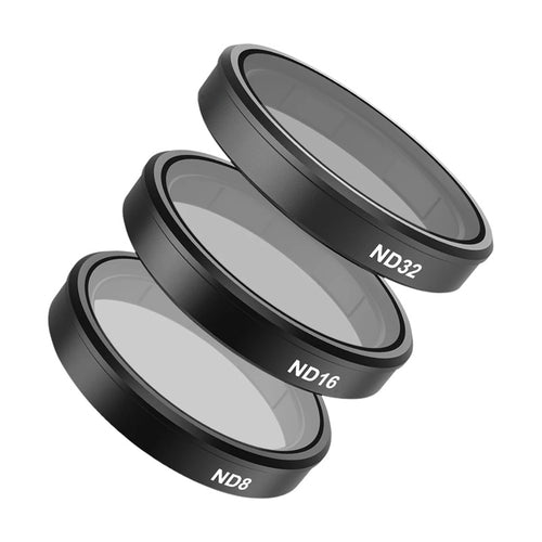 Telesin S5-FLT-06-TDJ - Kit 4 filtres CPL, ND8, ND16 et ND32 pour DJI Osmo Action 5 Pro / 4 / 3 - visuel 1