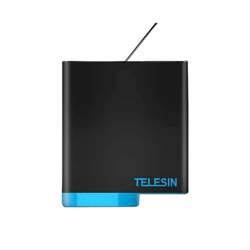 Telesin GP-BNC-801 - Chargeur 3 canaux et 2 batteries pour GoPro Hero 5/6/7/8 : 1 220 mAh incluses