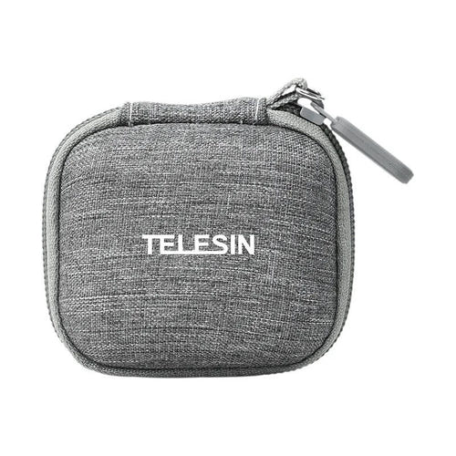 Telesin - Mini sacoche pour Insta360 GO 3 et caméras compactes : coque EVA rigide