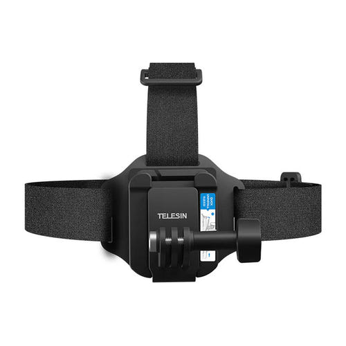 Telesin QHM-001 - Bandeau frontal à décrochage rapide pour caméra d'action : clip visière casquette