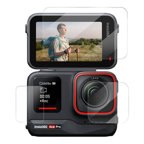 Telesin S6-FLM-02-TIS - Kit de verres trempés pour Insta360 Ace Pro / Ace