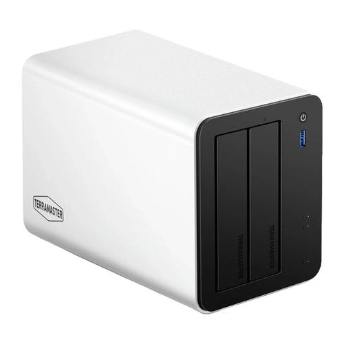 TerraMaster F2-425 Plus - serveur NAS 2 baies, 3 slots M.2 NVMe et double 5 GbE - visuel 1