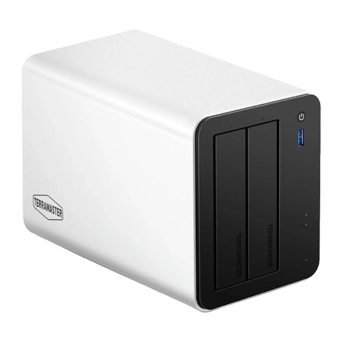 TerraMaster F2-425 Plus - serveur NAS 2 baies, 3 slots M.2 NVMe et double 5 GbE - visuel 1