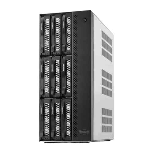 TerraMaster T9-500 Pro - serveur NAS 9 baies, Core i7-1255U, 16 Go DDR5, 2 x 10GbE - visuel 1