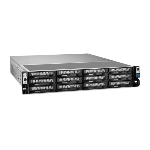 TerraMaster U12-500 Plus - serveur NAS rackable 12 baies, Core i7-1255U, 264 To max - visuel 1