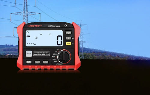 Habotest HT5910 - testeur de disjoncteur différentiel et de boucle RCD